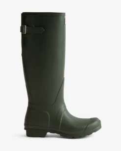 Hunter Women Original Tall Back Adjustable Boot Wft1001rmadov | Gummistövlar