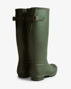 Hunter Women Original Tall Back Adjustable Boot Wft1001rmadov | Gummistövlar