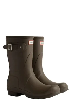 Hunter Womens Original Short Boot Wfs1000rmacb | Gummistövlar