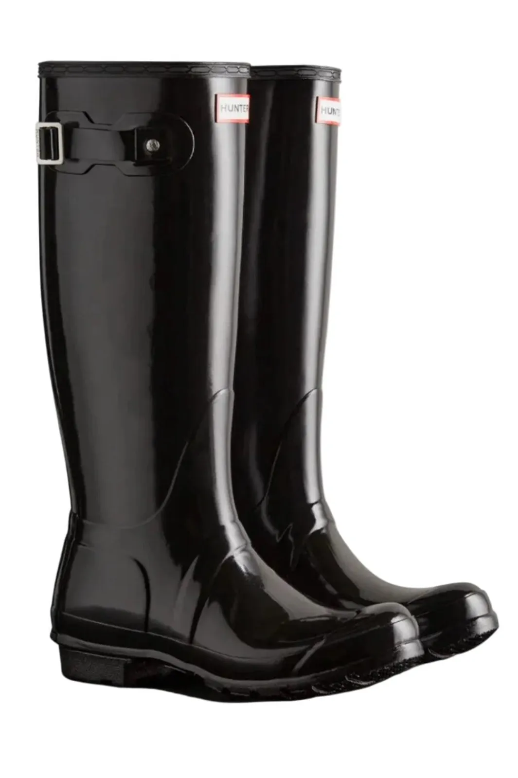 Hunter Womens Original Tall Gloss Boot Wft1000rglblk | Gummistövlar