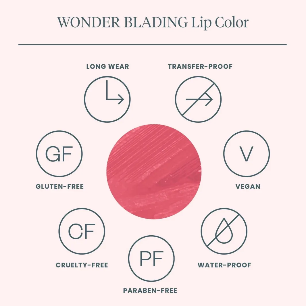 Wonderskin Wswonder Blading Lip Stain Kit | Läppstift