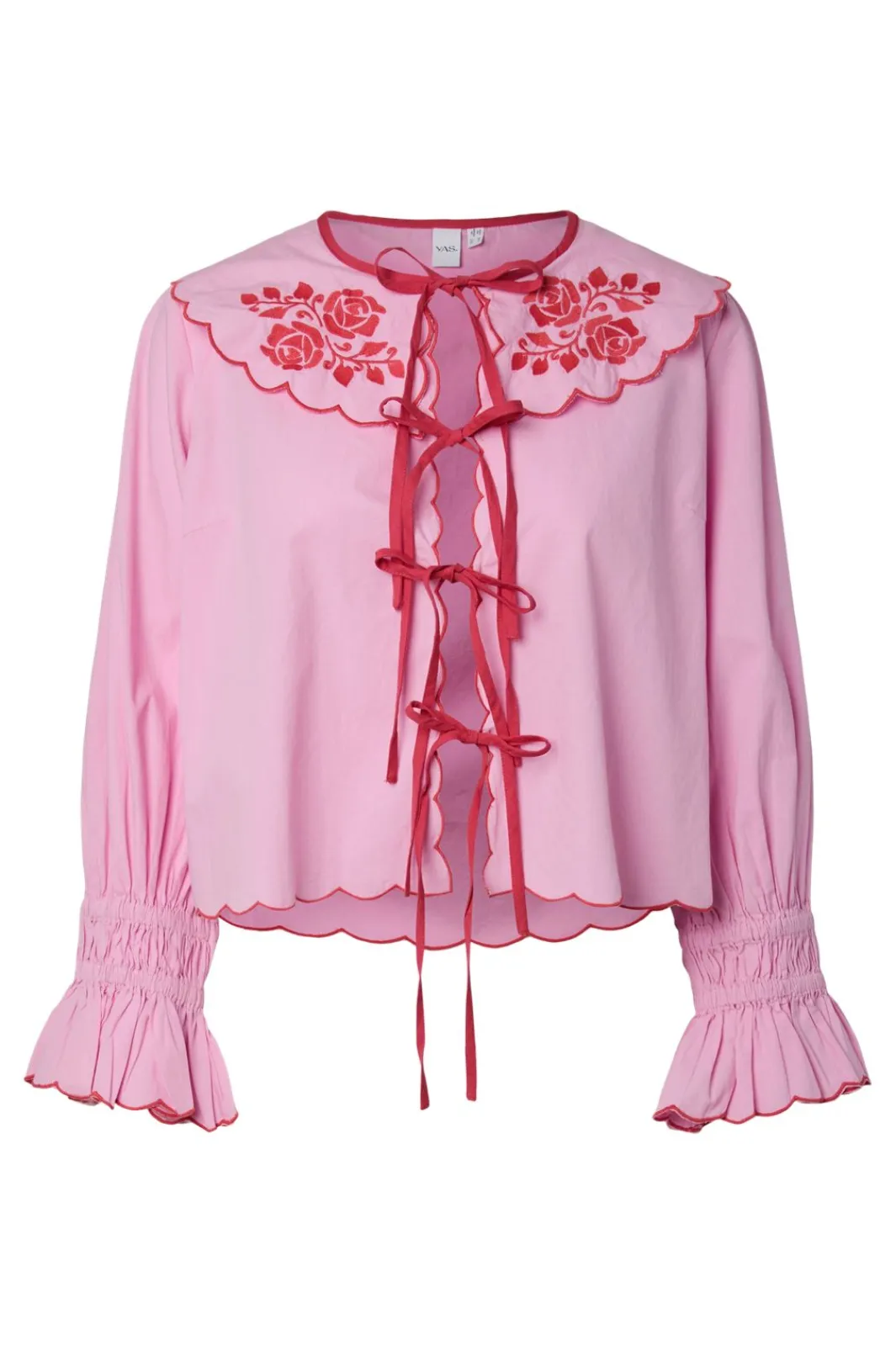 YAS beau Ls Tie Top | T-Shirts & Toppar