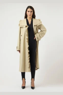 Yaselsana Ls Long Trenchcoat