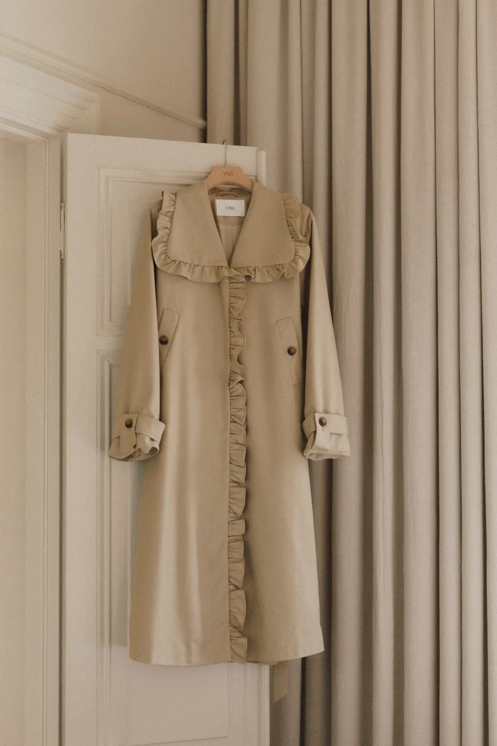 Yaselsana Ls Long Trenchcoat