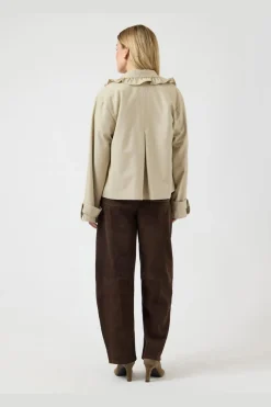 YAS elsana Ls Short Trenchcoat | Ytterkläder & Jackor