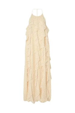 Yasfinillo Halterneck Long Dress