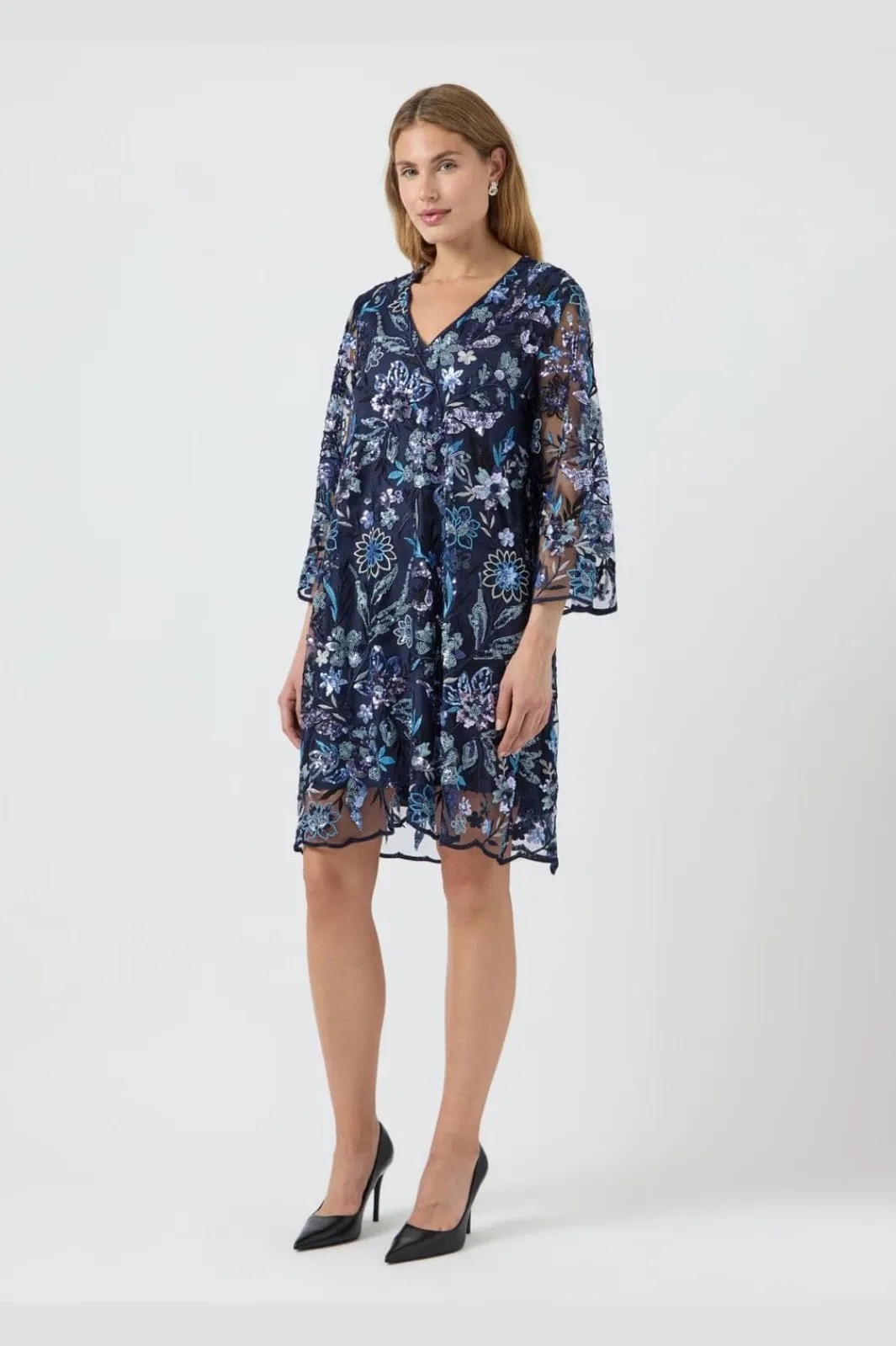 YAS fliky 3/4 Dress | Klänningar