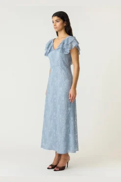 YAS lovisa Ss Ankle Lace Dress | Klänningar