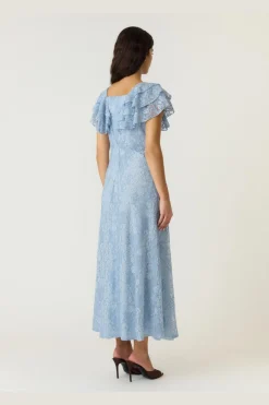 YAS lovisa Ss Ankle Lace Dress | Klänningar