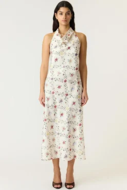 YAS pella Halterneck Long Dress | Klänningar