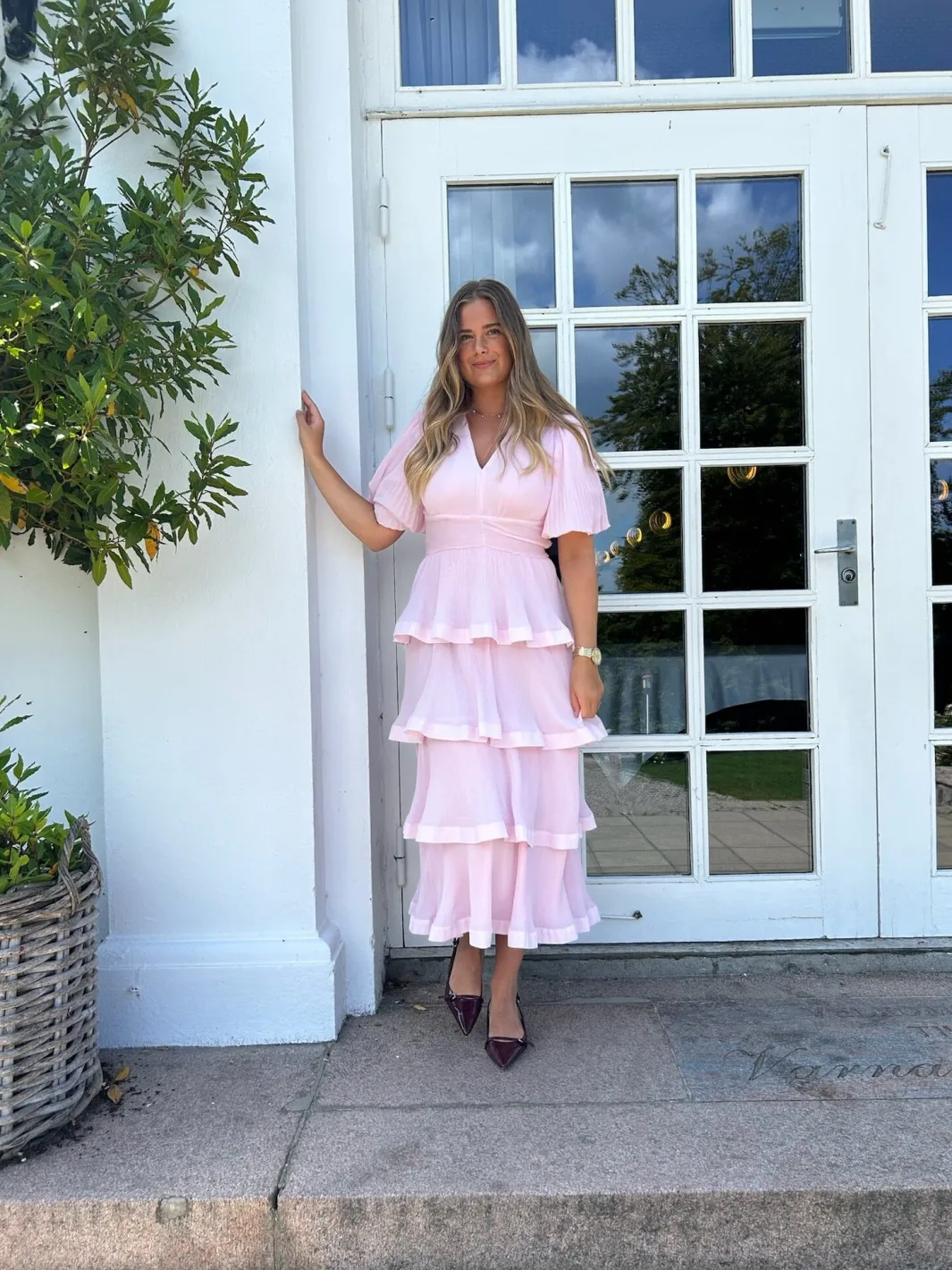YAS plira Ss Long Dress | Klänningar