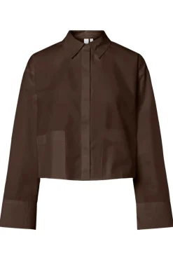 YAS royalee Ls Short Shirt | Blusar & Skjortor