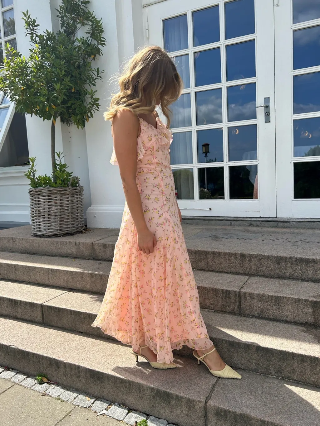 Yassoiree Strap Maxi Dress Bm