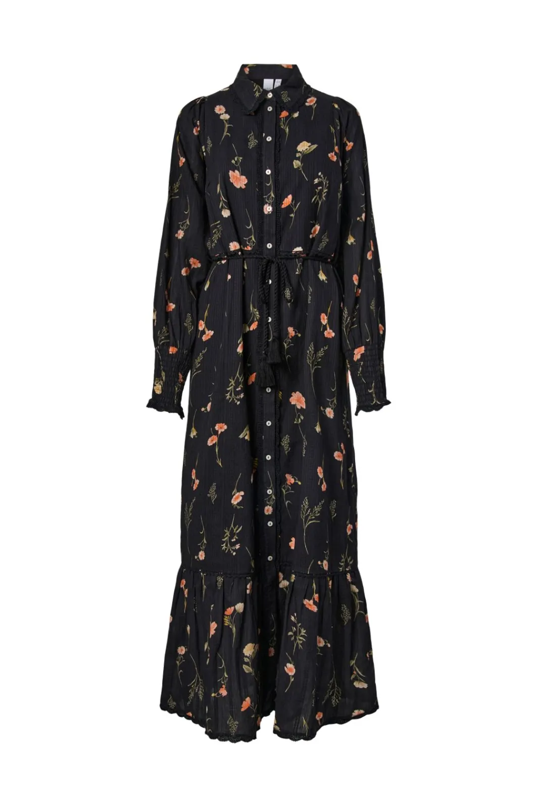 YAS somelli Ls Long Shirt Dress | Klänningar