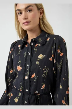 YAS somelli Ls Long Shirt Dress | Klänningar