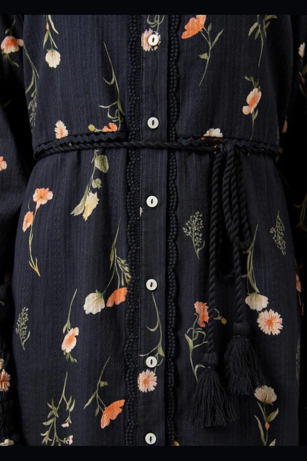 YAS somelli Ls Long Shirt Dress | Klänningar