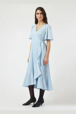 Yasthea 2/4 Midi Wrap Dress