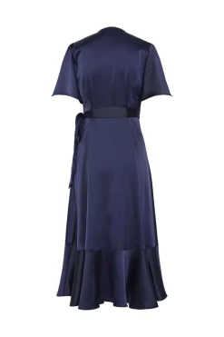 YAS thea 2/4 Midi Wrap Dress | Klänningar