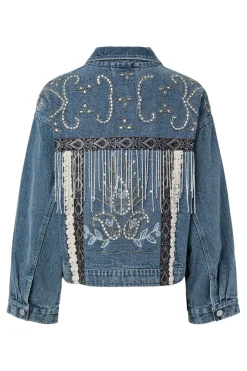 Yasvision Ls Denim Emb Jacket Fest