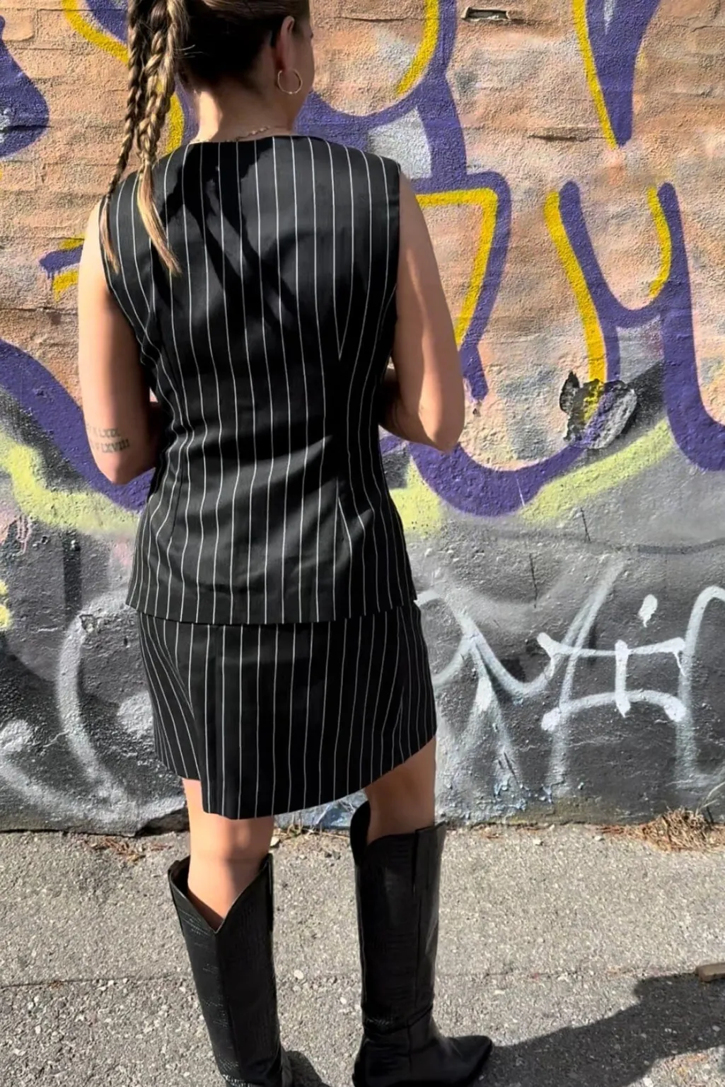 Yltilde Stripe Skirt 166146