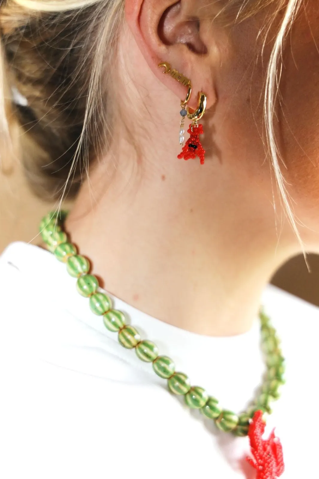 Molly&My Jewellery x Caroline Dan You're My Lobster halskæden | Halsband