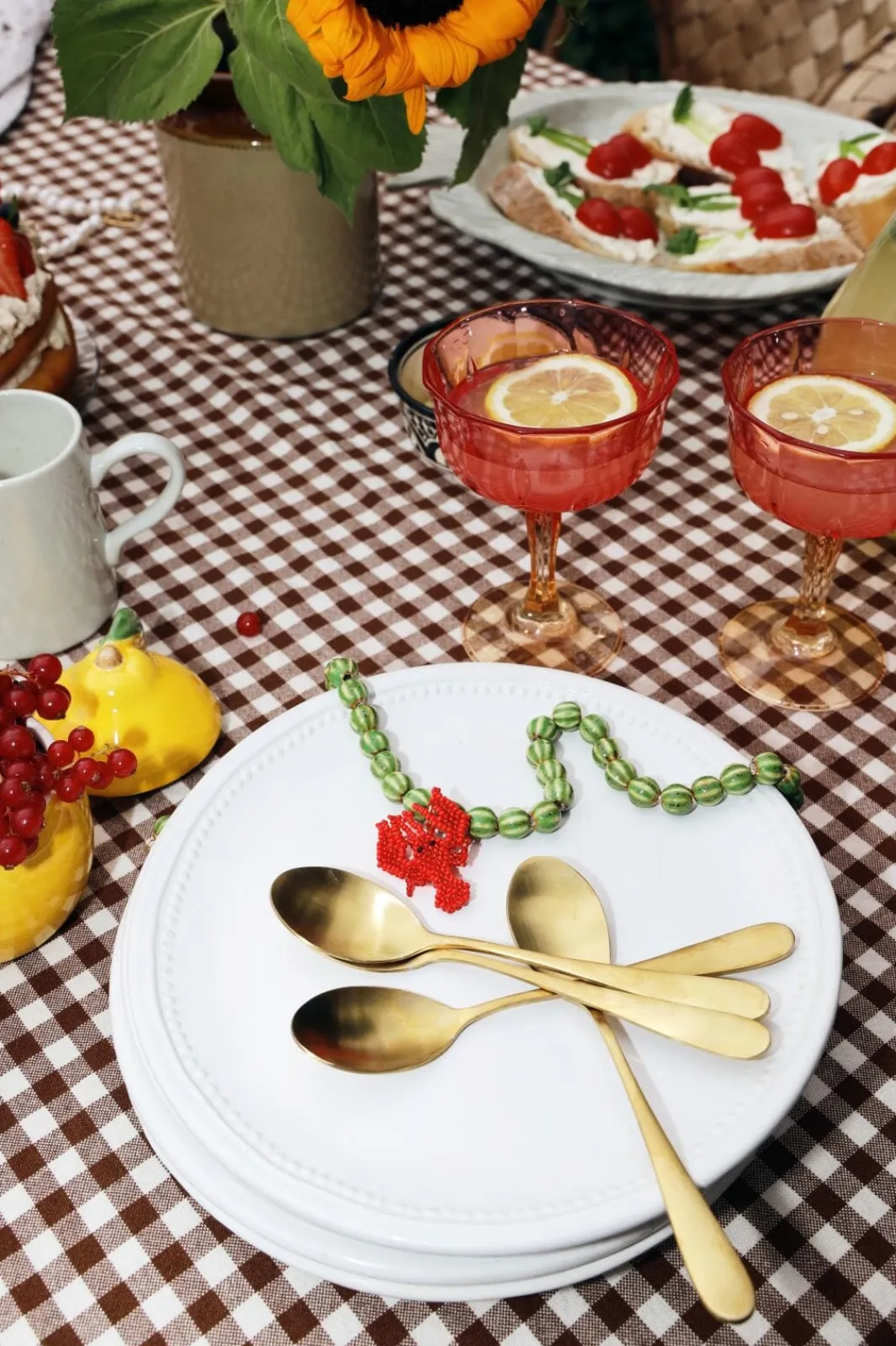 Molly&My Jewellery x Caroline Dan You're My Lobster halskæden | Halsband