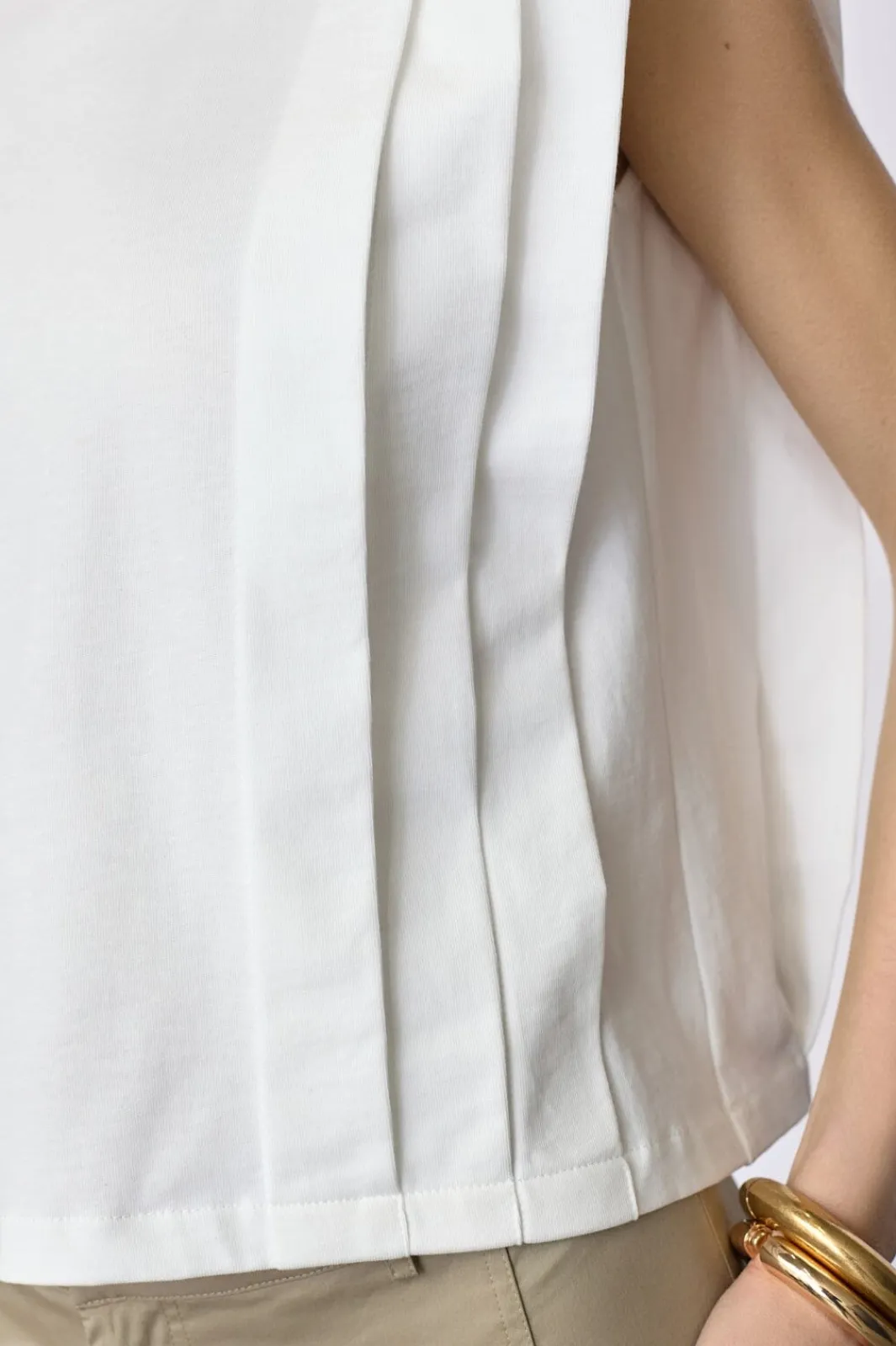 Co´Couture Zeicc Padded Peat Top 45151 | T-Shirts & Toppar